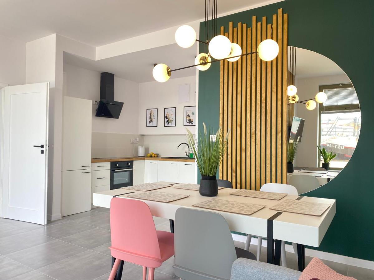 Apartamenty Baltyckie - Bulwar Portowy - Widok Na Port, Centrum, Najlepsza Lokalizacja W Ustce Ustka Eksteriør bilde