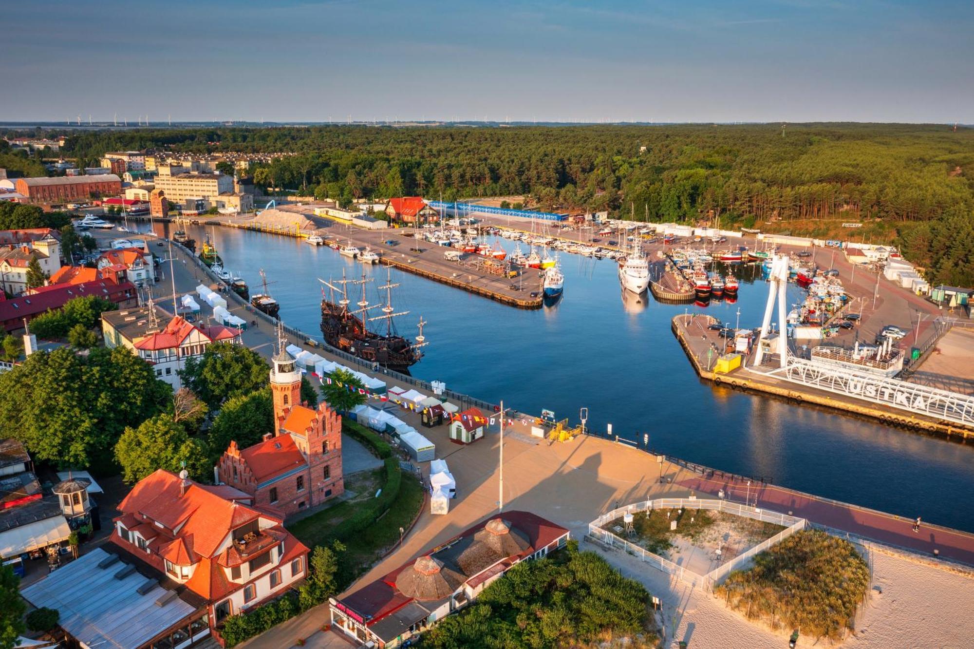 Apartamenty Baltyckie - Bulwar Portowy - Widok Na Port, Centrum, Najlepsza Lokalizacja W Ustce Ustka Eksteriør bilde